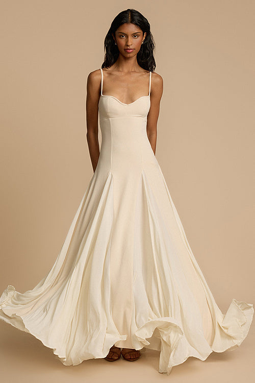 Stunning Mystery Mermaid Maxi Dress - 2 Colors White
