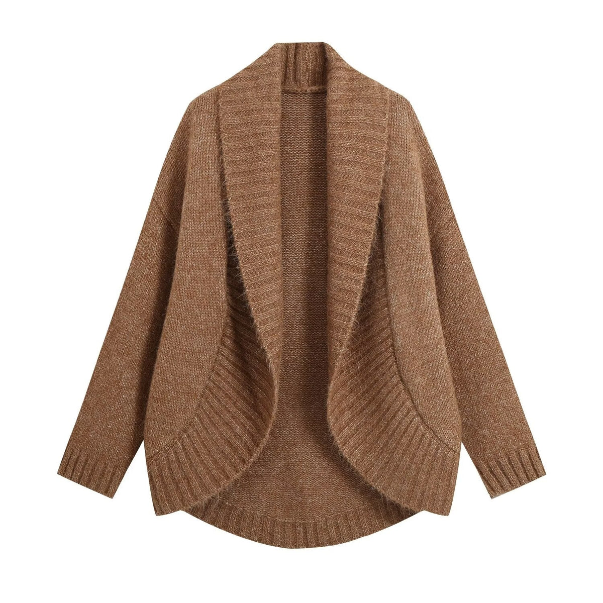 Women Clothing Summer Design Casual Slimming Irregular Asymmetric Knitting Cardigan