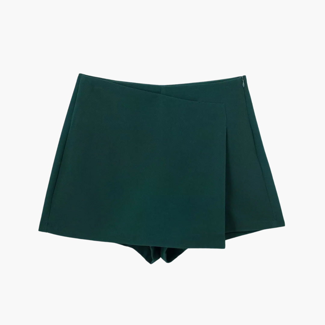 Rosie | High-Waisted Skort with Pleated Design