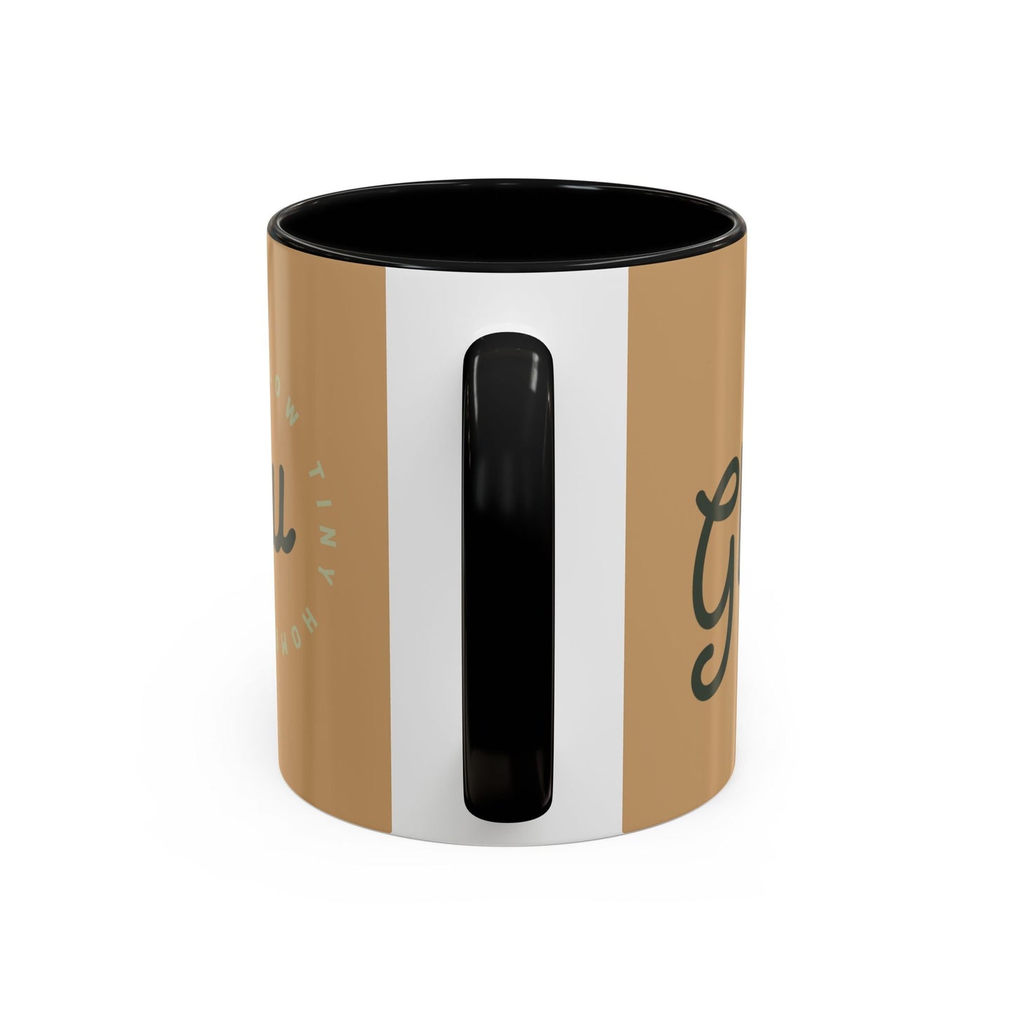 Glow Accent Coffee Mug — 'Glow Tiny Homes' Script Ceramic Mug (11/15oz)