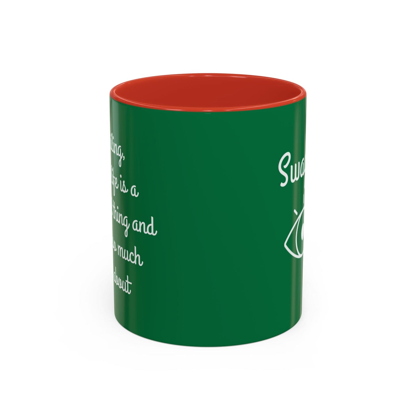 Mug - Keep Smiling Quote Accent Coffee Mug (11, 15oz)
