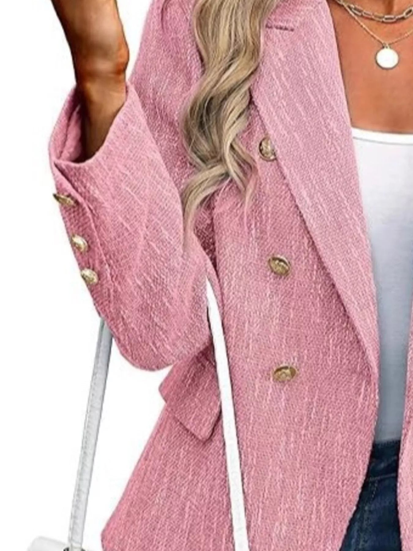 Chic Command Double-Breasted Blazer