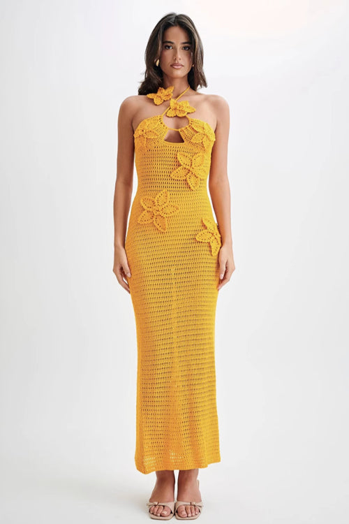 Absolute Edge Knitted Maxi Dress - 4 Colors