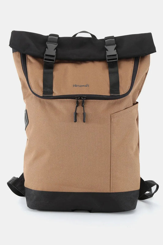 Waterproof Canvas Backpack – Contrast Design, Everyday Use
