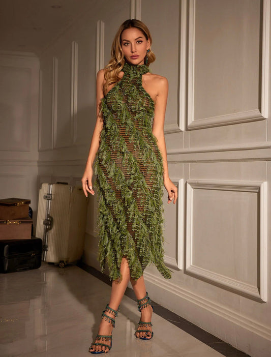 Tyla midi dress