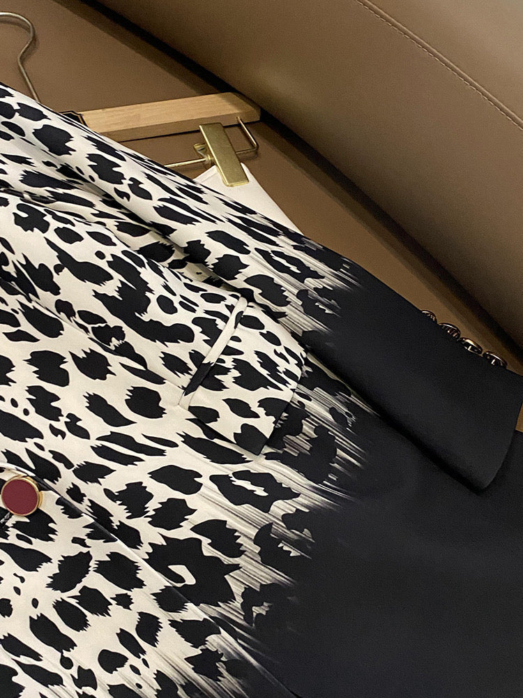 Shadia Zebra blazer
