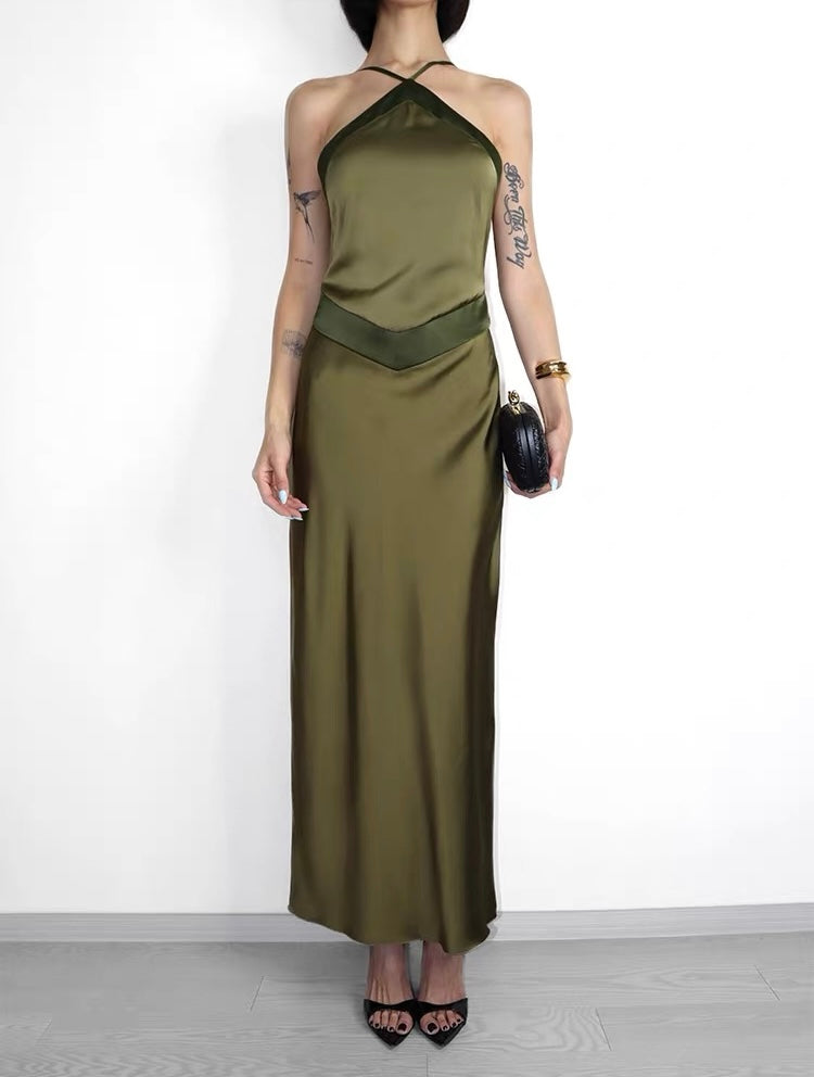 Olivienne Silk Gown