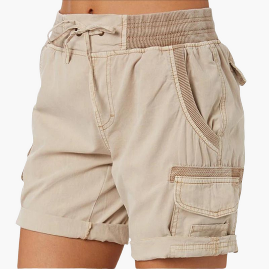 Women's Comfortable Cargo Shorts - Ideal for Casual and Practical Use