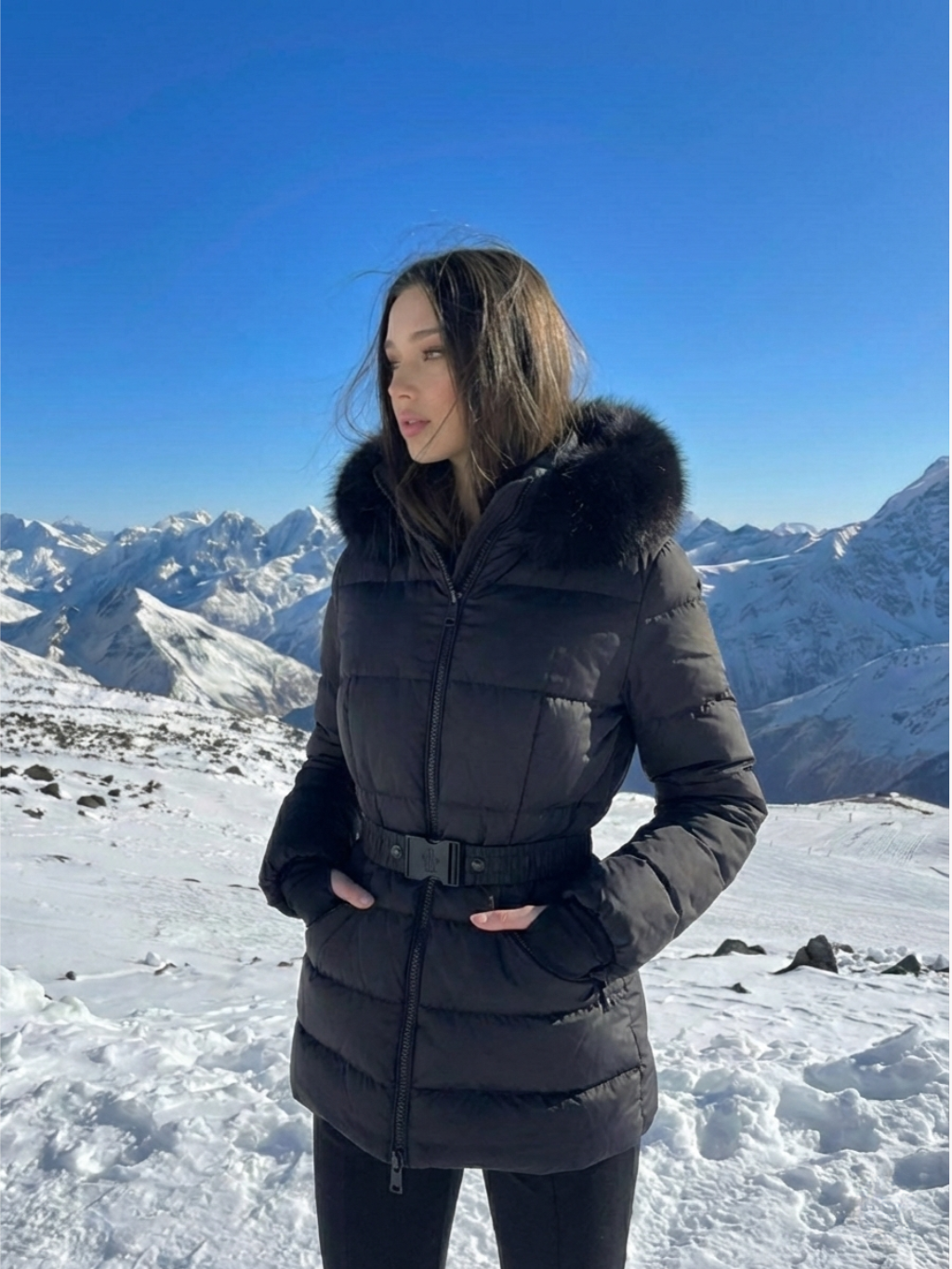 Florida | Faux Fur Hooded Waterproof Puffer Jacket