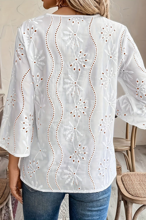 Staying Optimistic Crochet Top