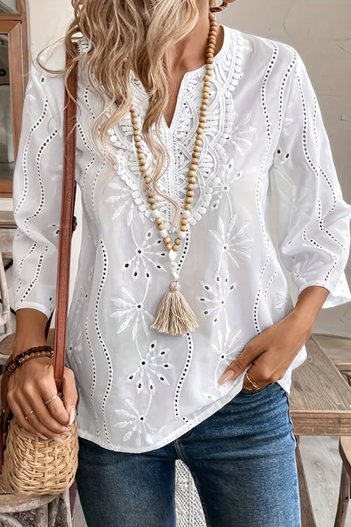 Staying Optimistic Crochet Top