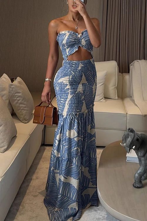 Incredible Love Cutout Print Maxi Dress - 3 Colors