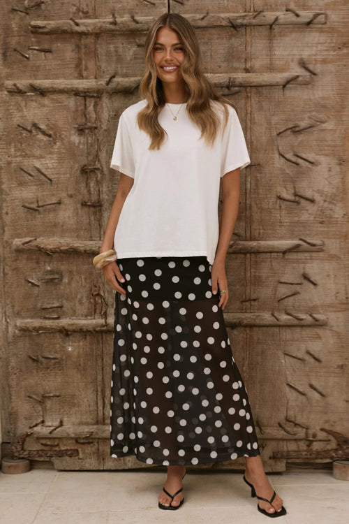 Subtle Sweetness Chiffon Maxi Skirt - 4 Colors