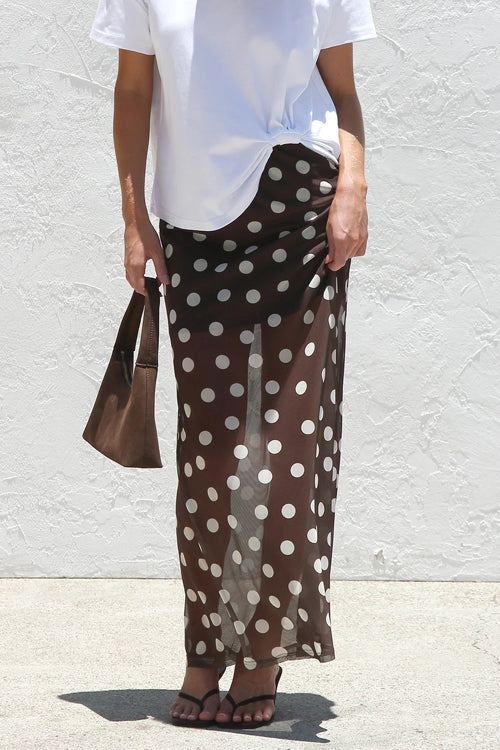 Subtle Sweetness Chiffon Maxi Skirt - 4 Colors