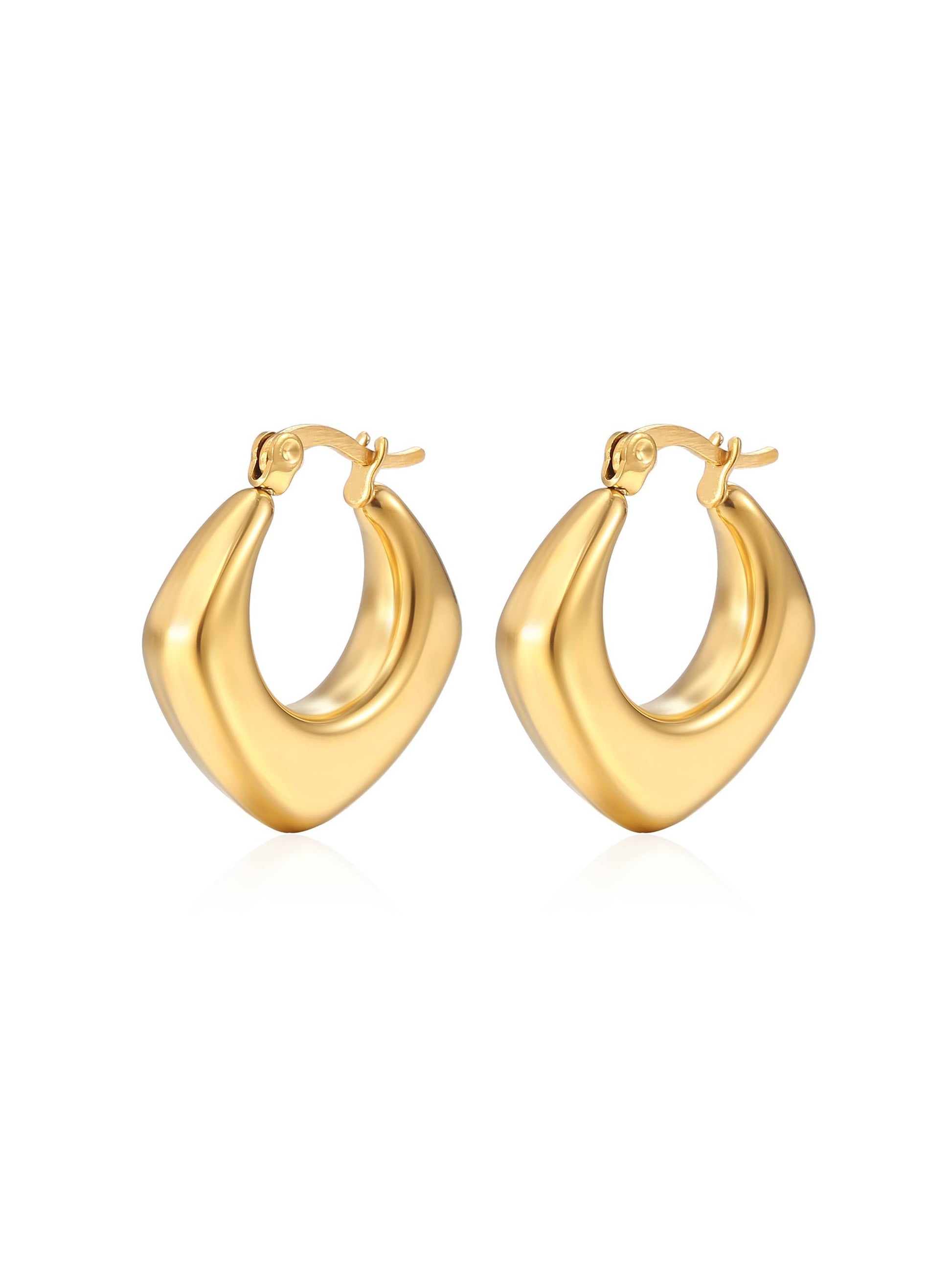 Minimalist Earrings Gold F