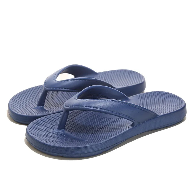 Toe Post Platform Slippers