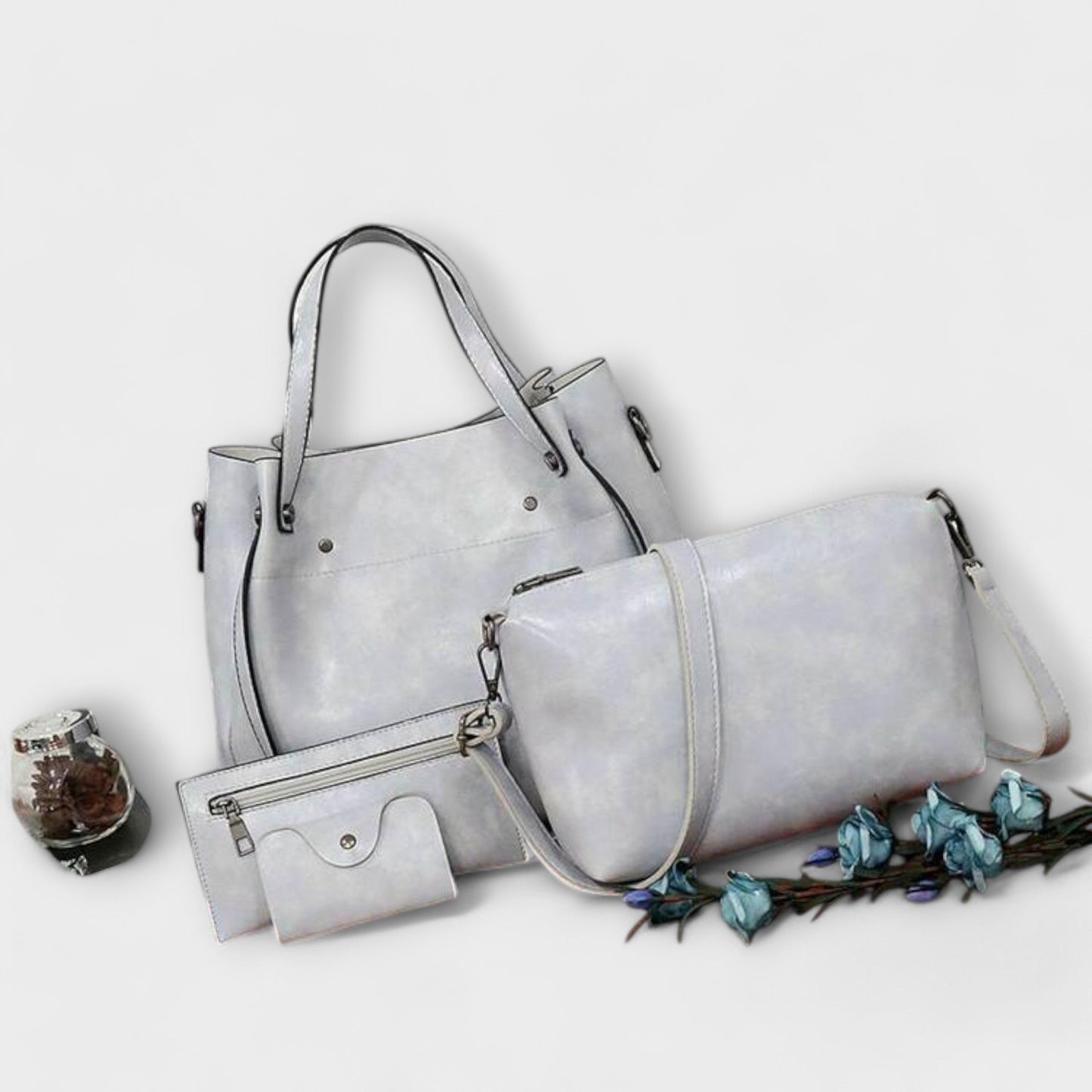 Azura - 4-teiliges Vintage-Taschenset