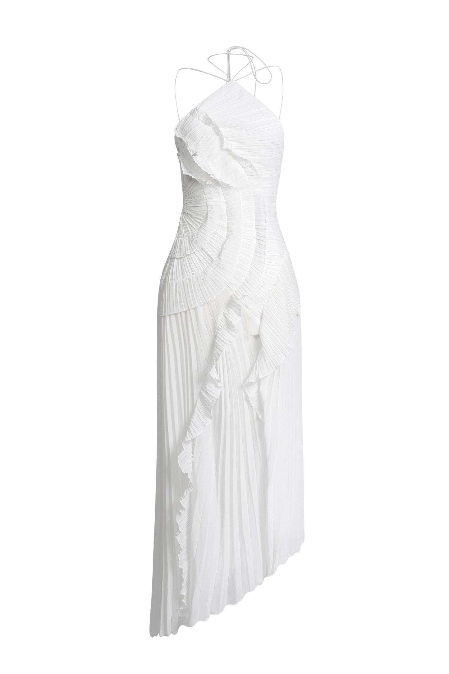 ARIA PLEATED MAXI DRESS