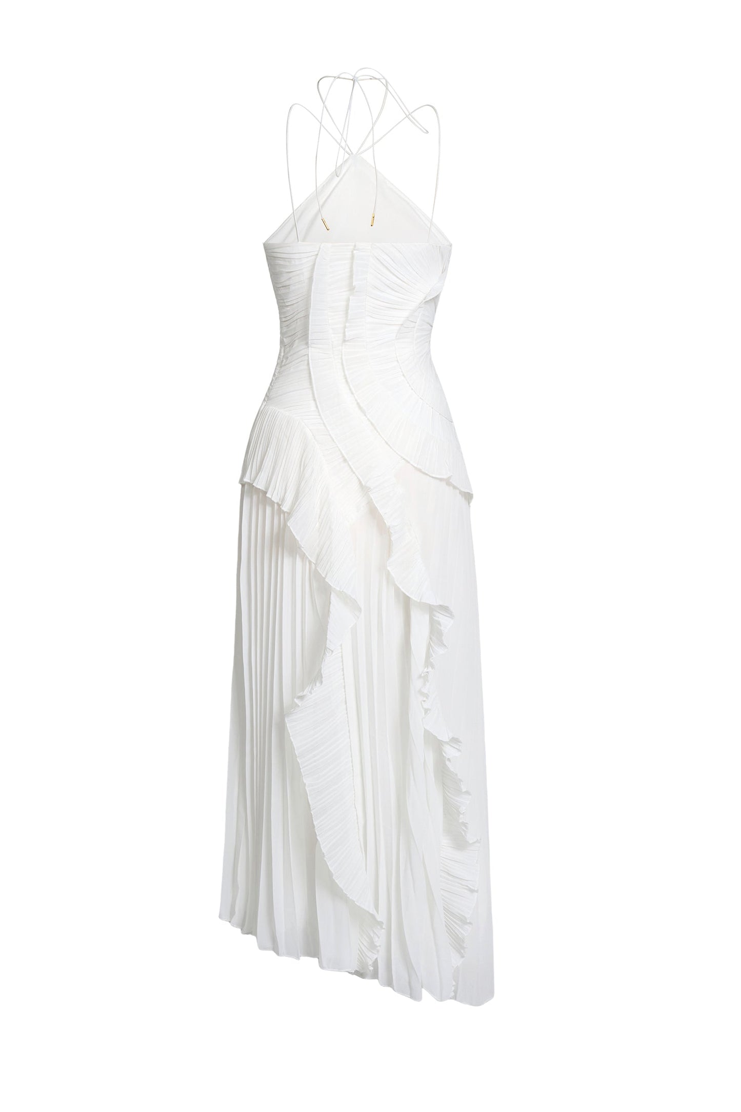 ARIA PLEATED MAXI DRESS