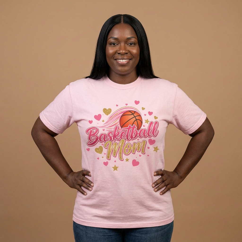 Swageye Basketball Mom T-Shirt — Variety of Colors