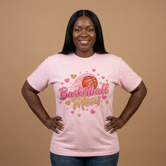 Swageye Basketball Mom T-Shirt — Variety of Colors