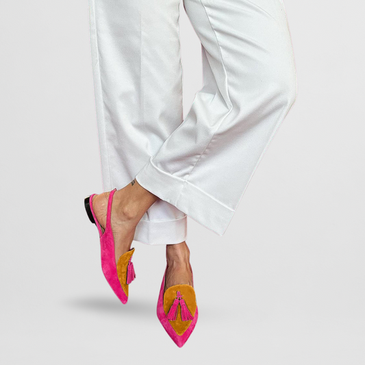 Juliette | Pom Pom Slingbacks