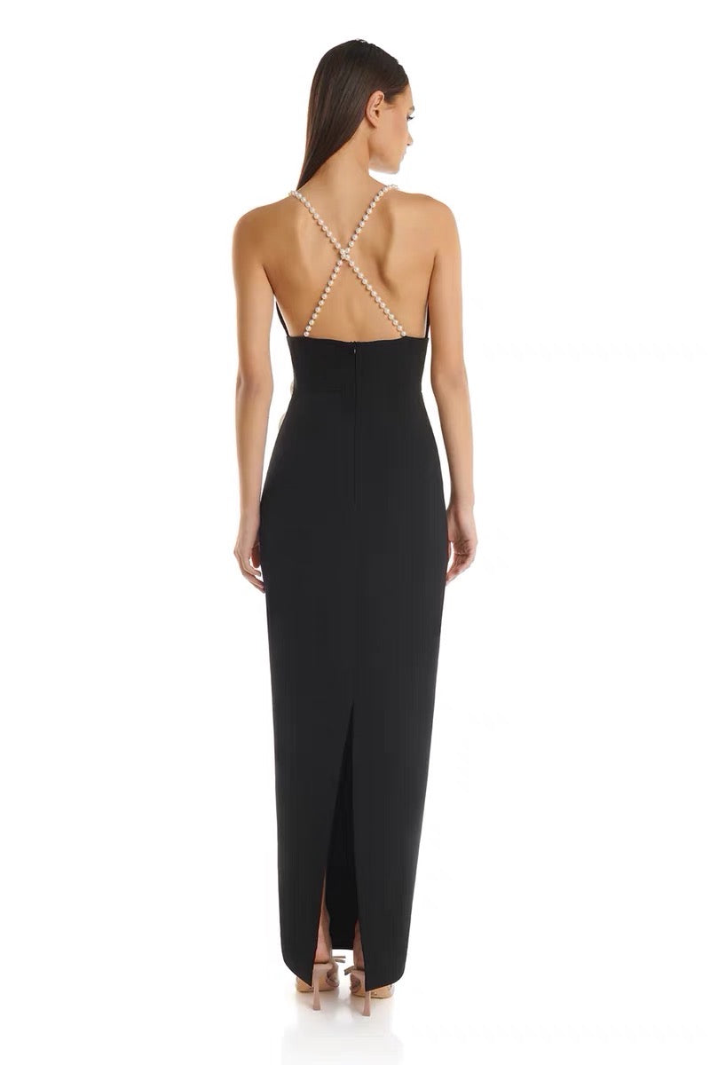 Gentille flower maxi dress