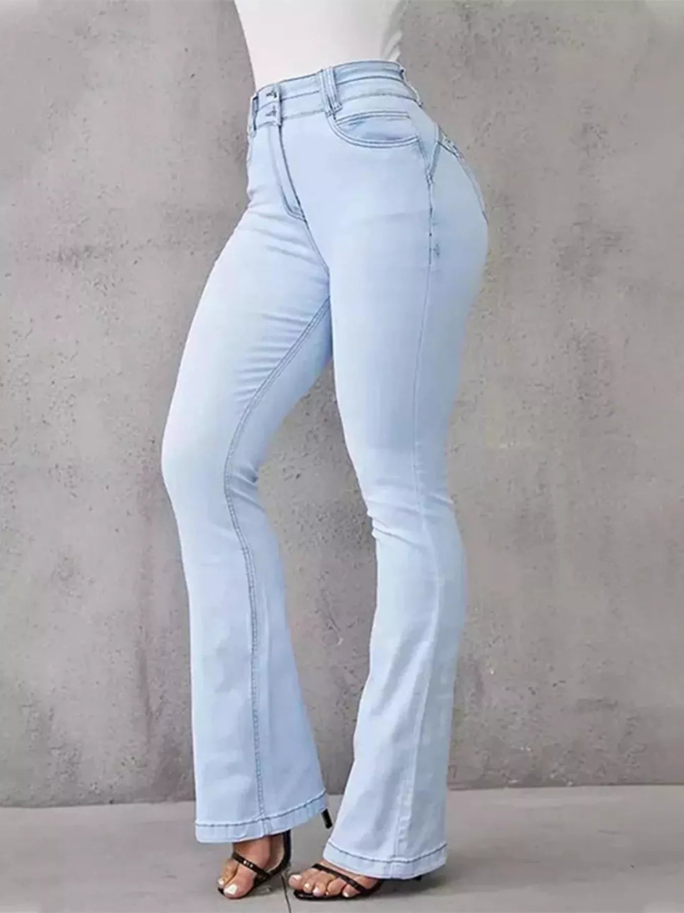 Plus Size Flare Denim - Size Inclusive (S to 3XL)