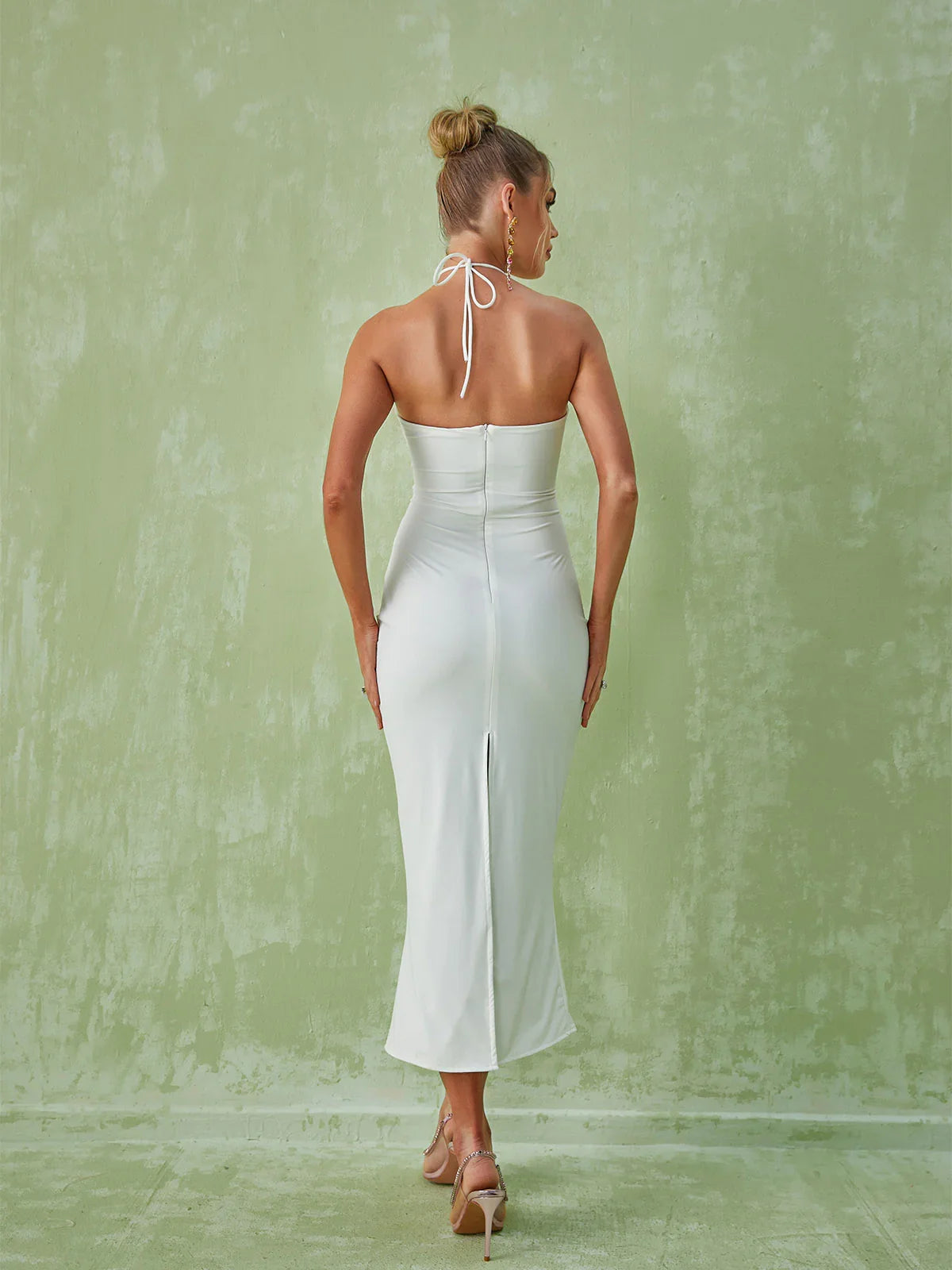 Fleur Cut-Out Midi Dress