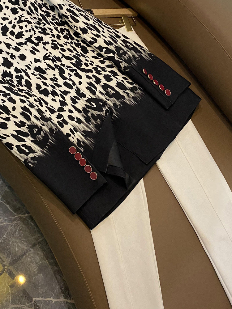 Shadia Zebra blazer