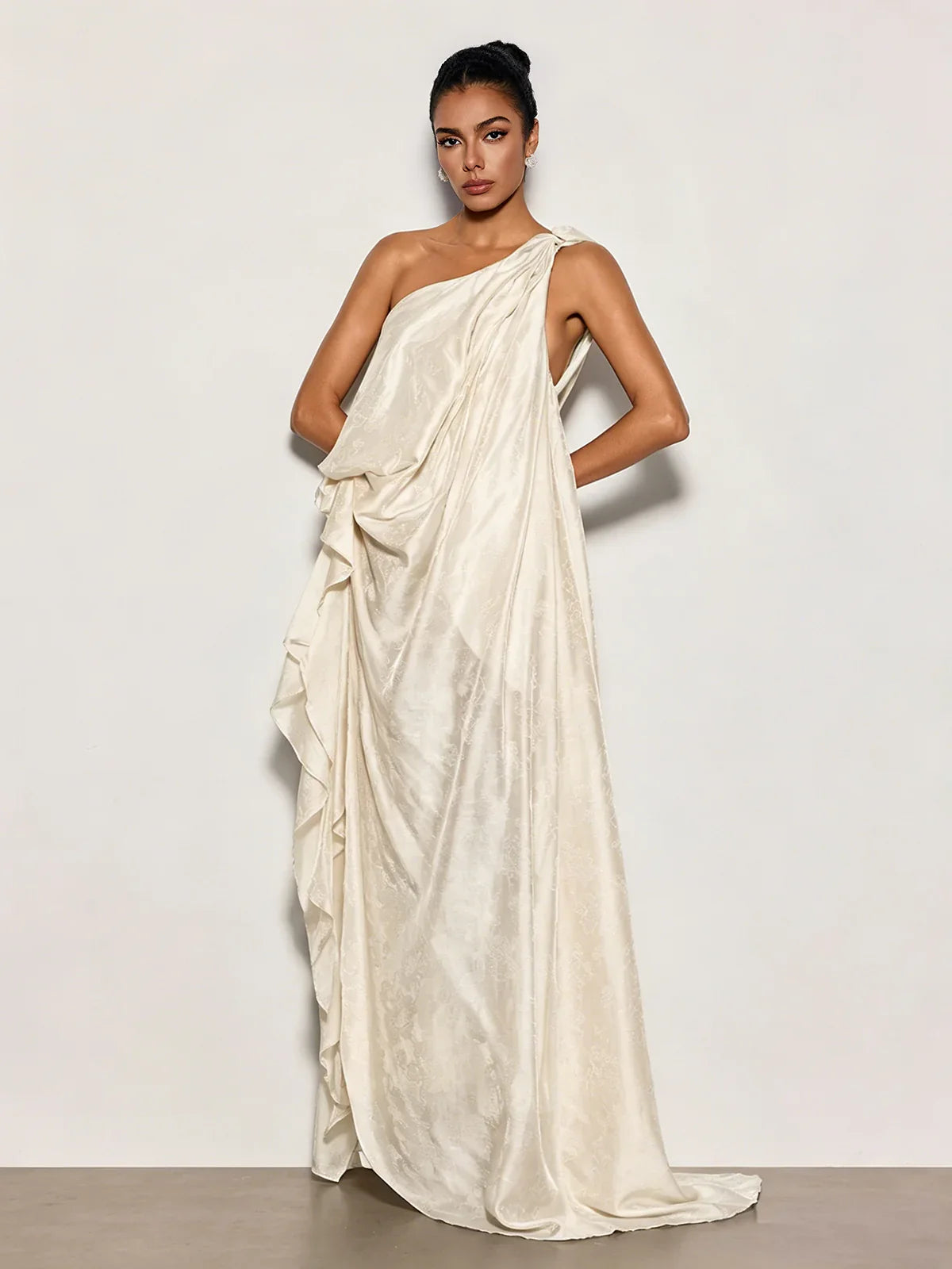 Celeste Drape Goddess Gown