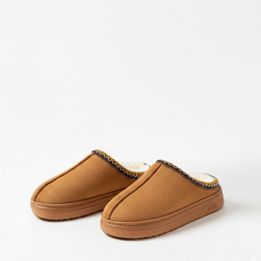 AlpineWarm Home Slides — Premium in Coffee, Black, Grey & Khaki