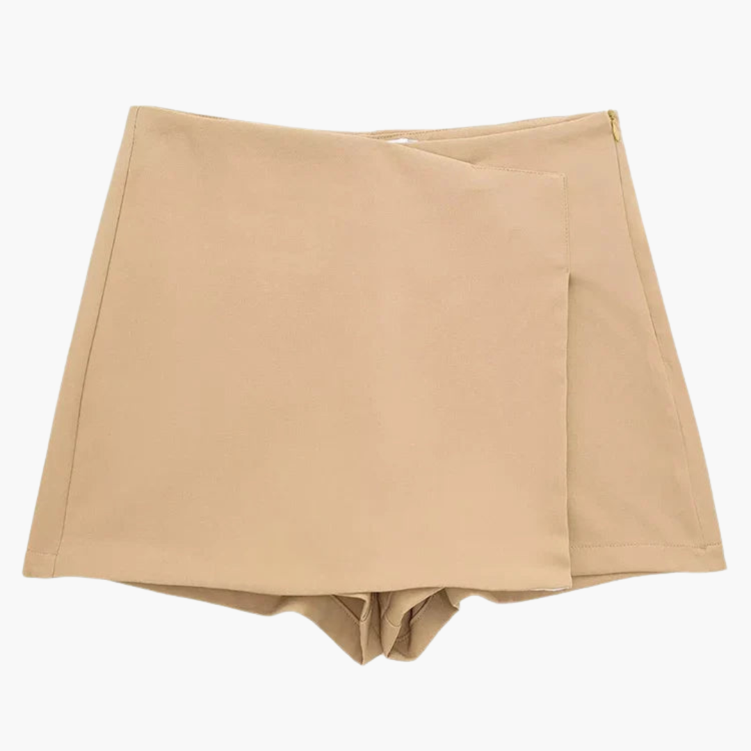 Rosie | High-Waisted Skort with Pleated Design