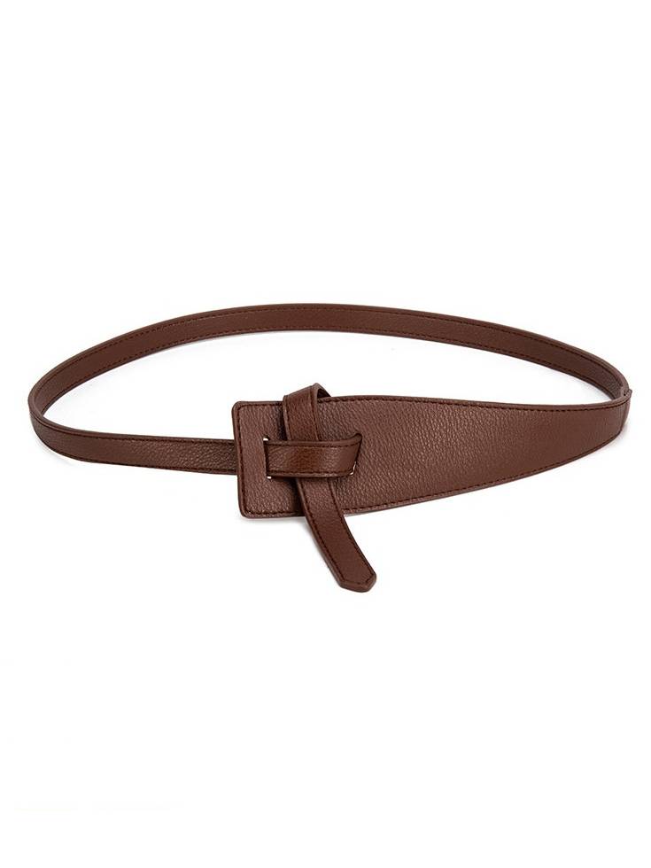 Minimalist Belt Brown F