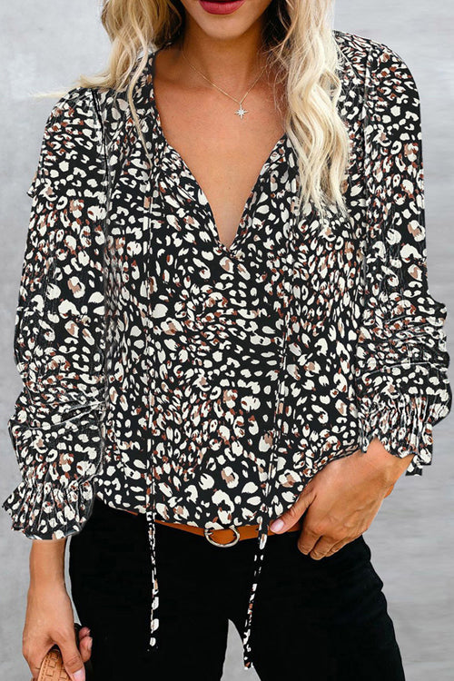 Crush On You Floral Printed Top - 4 Colors Black