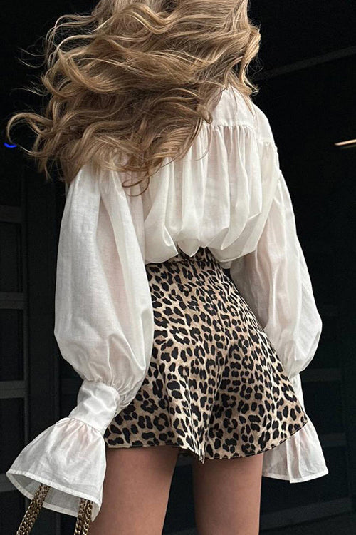 Delightful Charm Button-Up Long Sleeve Top - 5 Colors