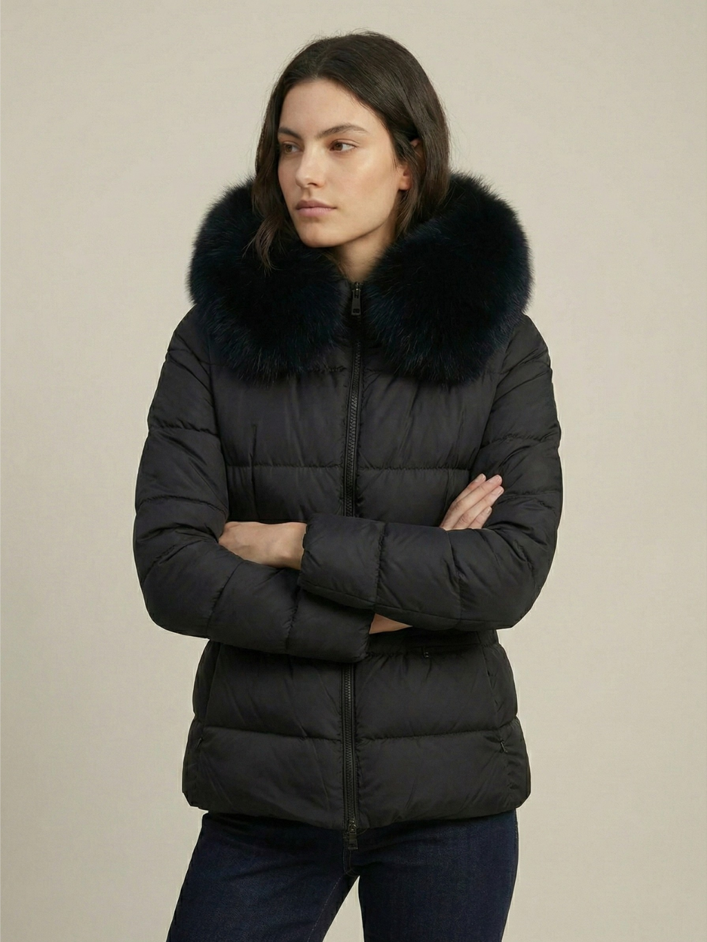Florida | Faux Fur Hooded Waterproof Puffer Jacket