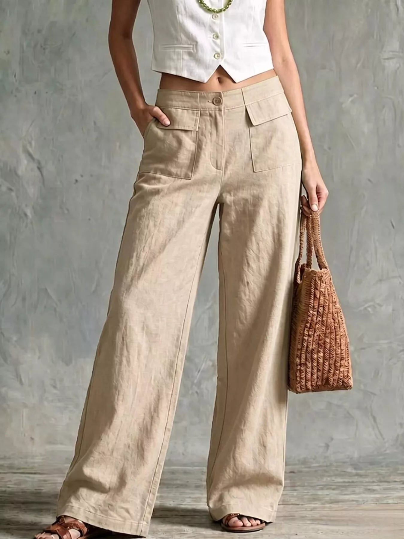 Wide Leg Pants - Size Inclusive