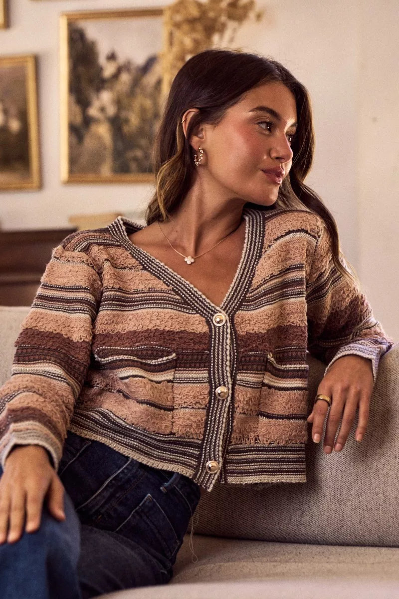 Rustic Retreat Knit Cardigan