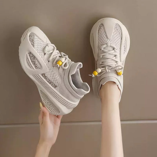 Breathable Lace Up Athletic