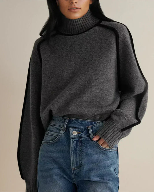 Valérie | Pull à col roulé