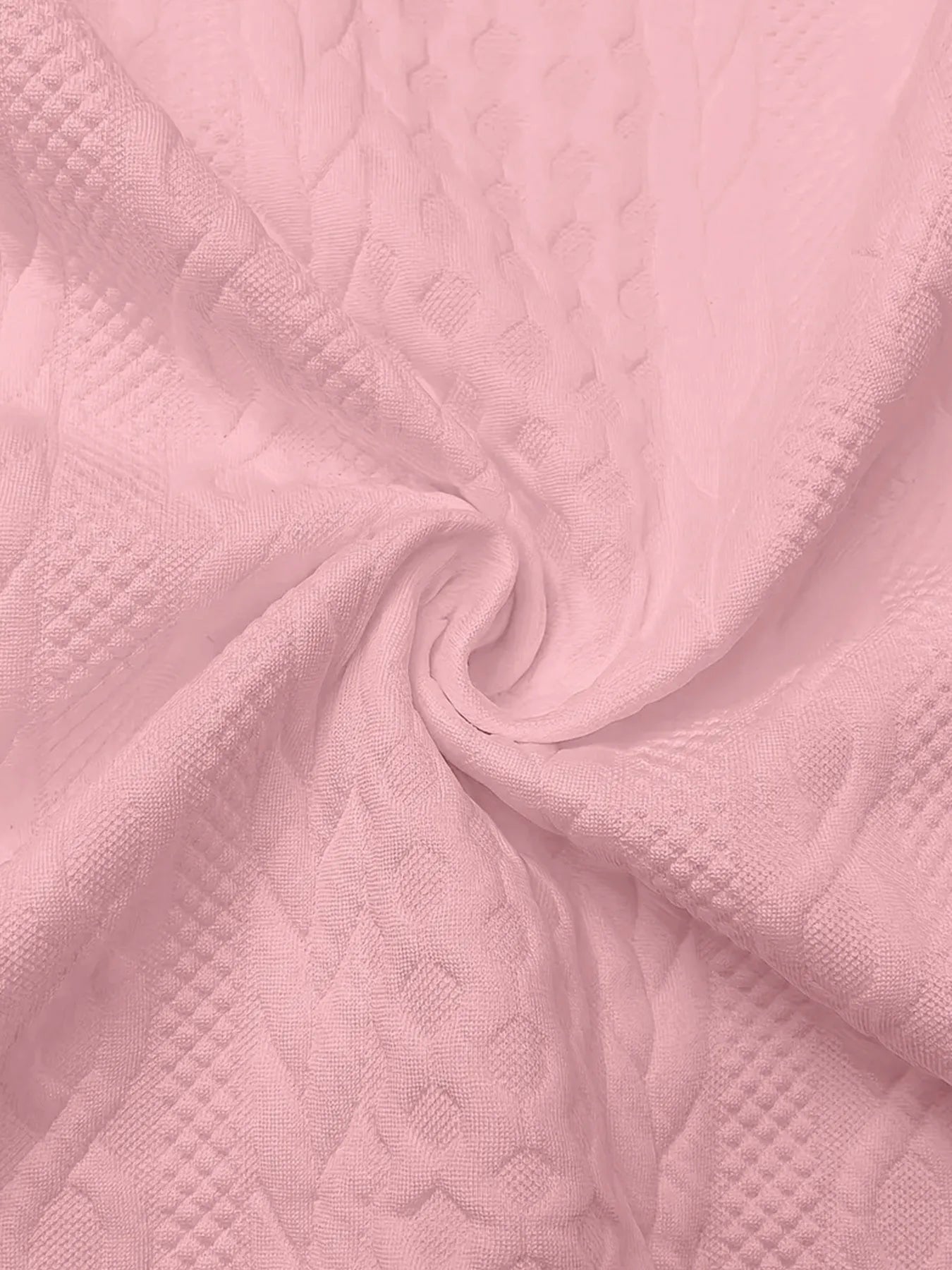 Texture Zip Up Long Sleeve Jacket