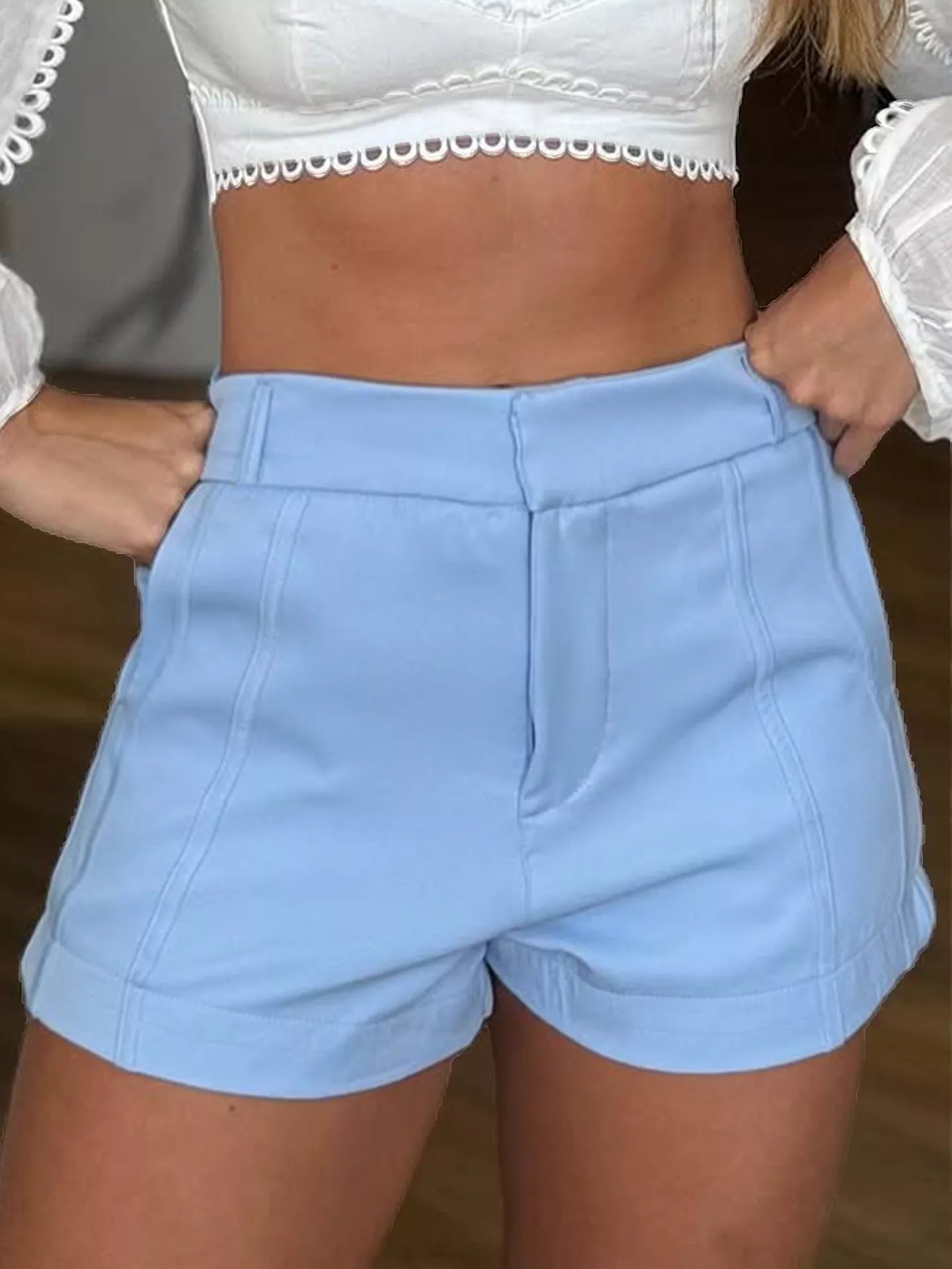High-Waisted Shorts