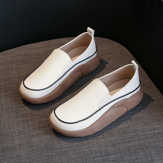 Chunky Platform Slip-Ons – Modern & Comfy