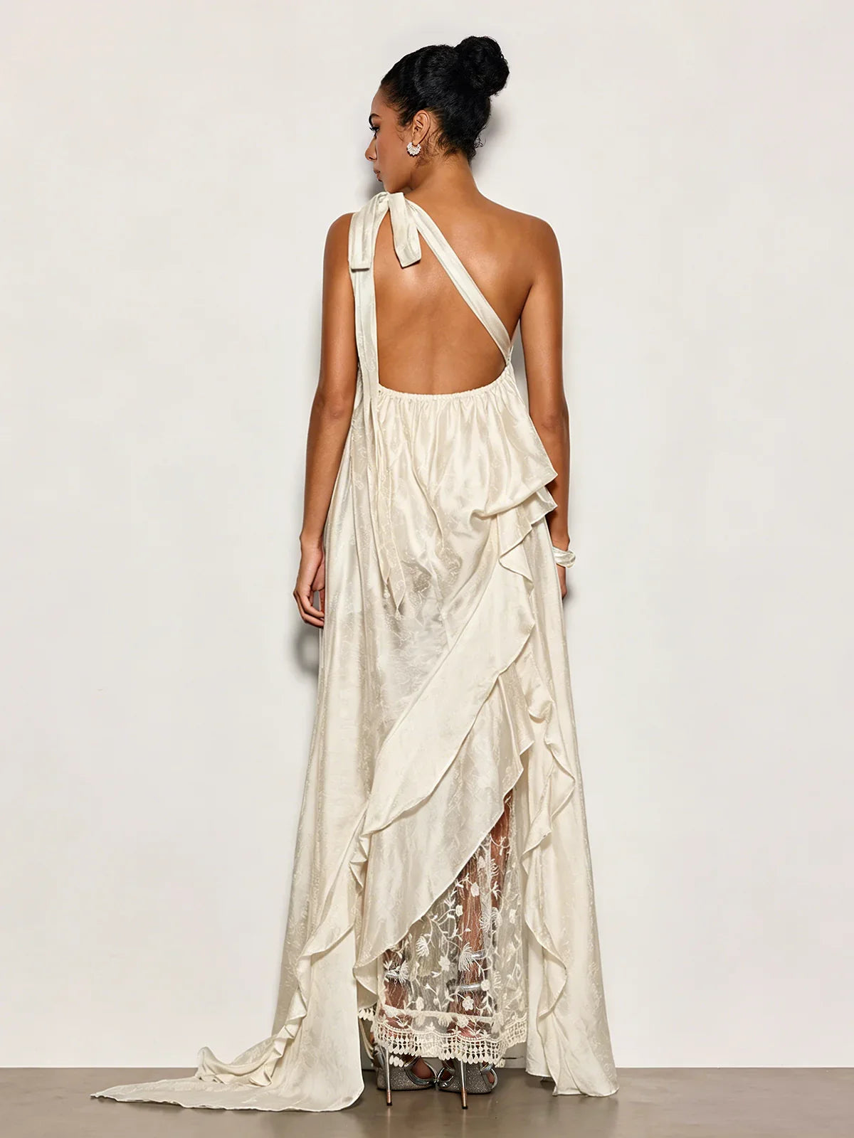 Celeste Drape Goddess Gown