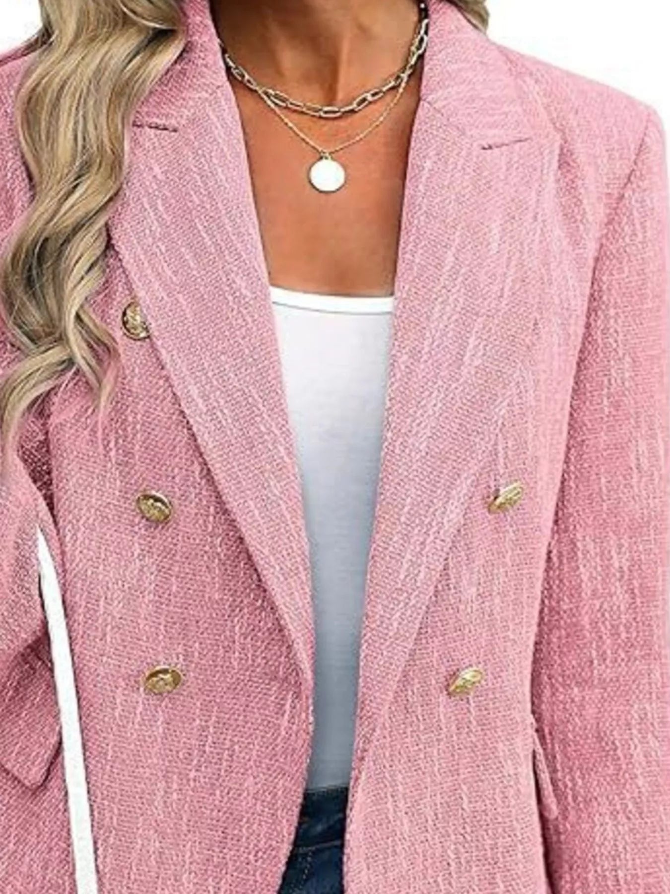 Chic Command Double-Breasted Blazer