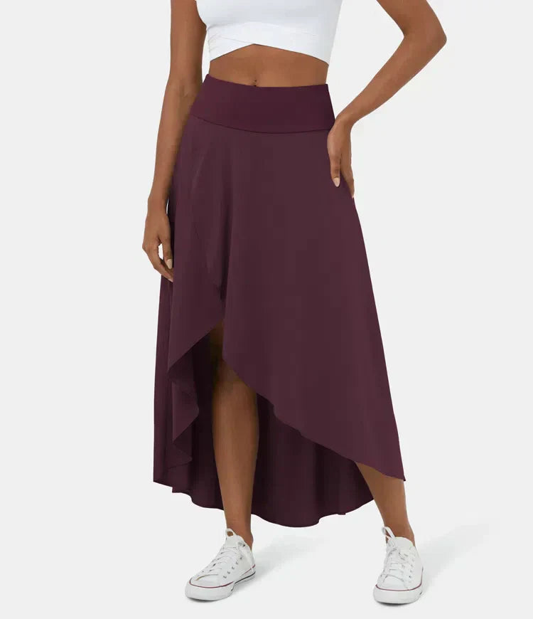 Eliza | High-Waisted Midi Skirt