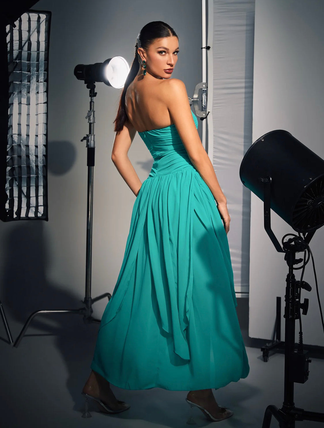Webbie maxi dress