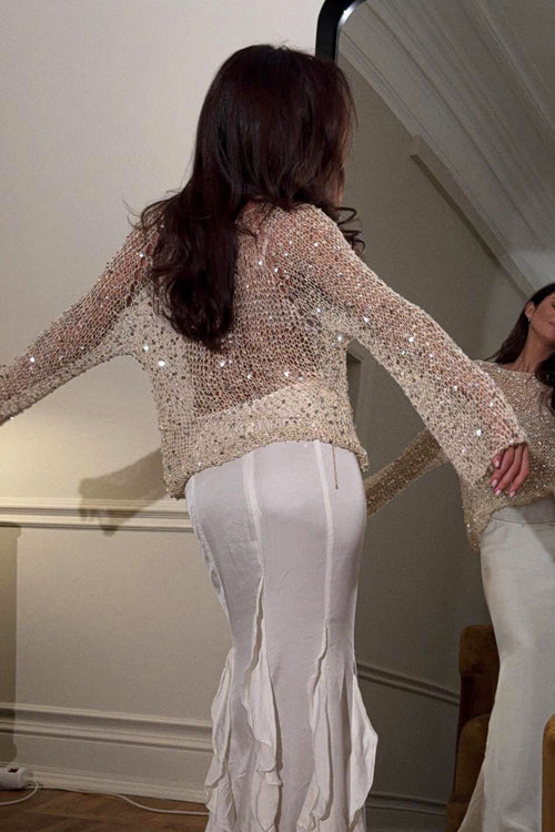 Let's Get Away Sequins Knit Top - 4 Colors