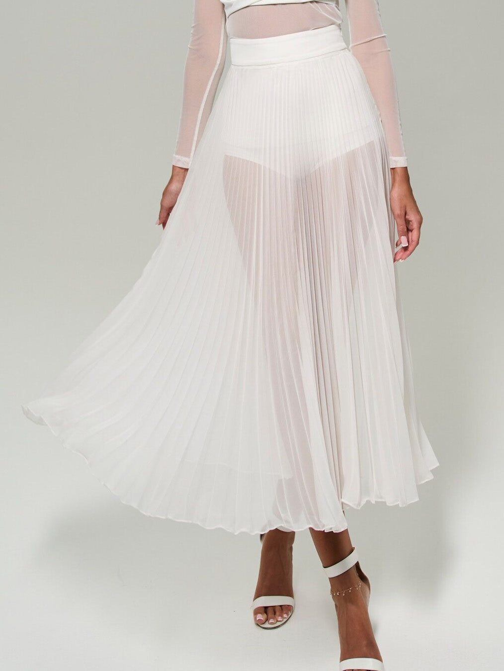 Elegant Contrast Lapel Sleeveless Blazer Skirt